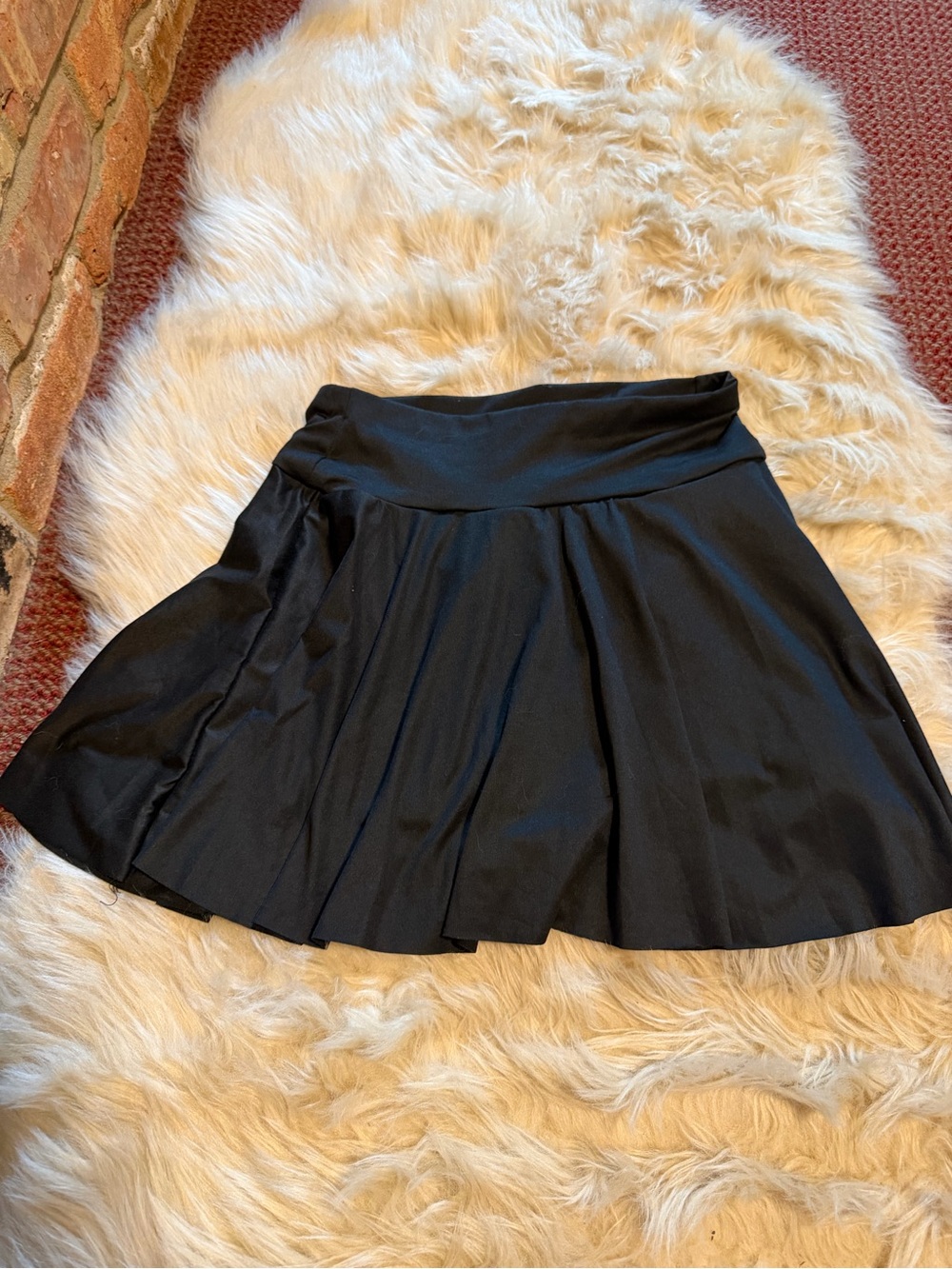 Women's Skater Skirt with Wide Waistband